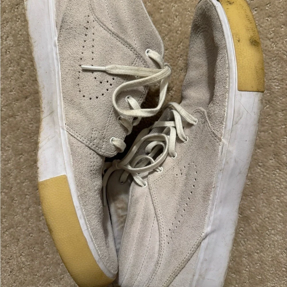 NIKE SB ZOOM Stefan Janoski Men Tan Mid Remastered Collection 2019 Shoes-Size 12